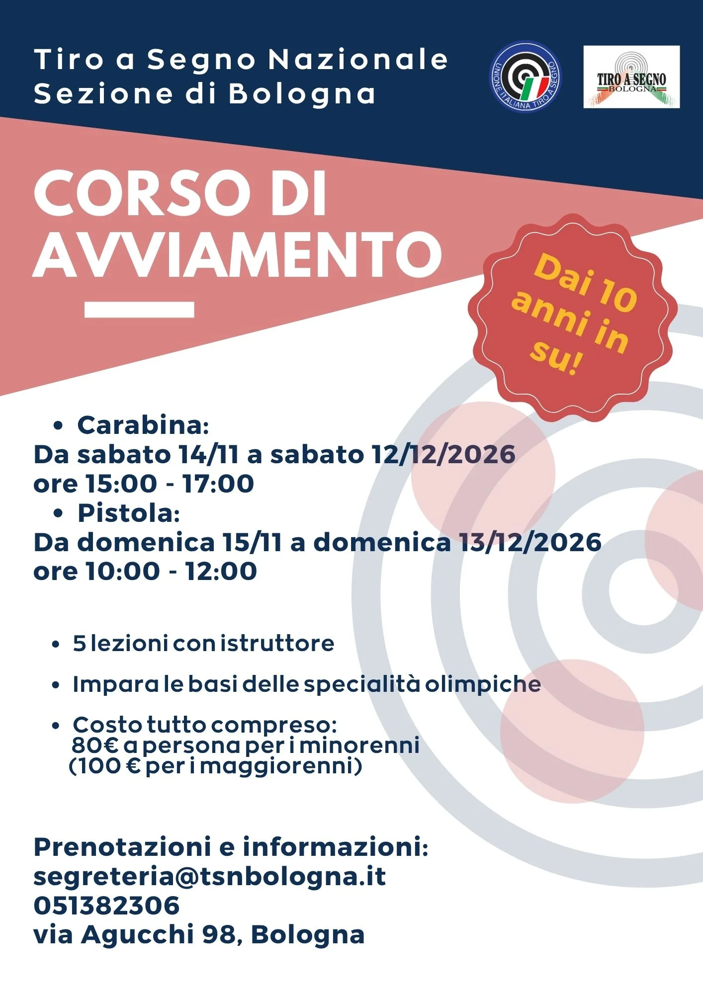 Corso di Avviamento La Locandina